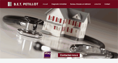 Desktop Screenshot of bet-petillot.fr